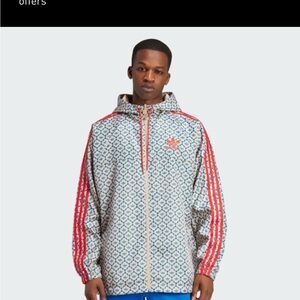 Rare David Beckham x Adidas Originals Windbreaker; Men’s size M; brand NWOT